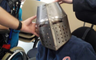 Some of our Secondary and Primary students attended a Knights and Castles workshop