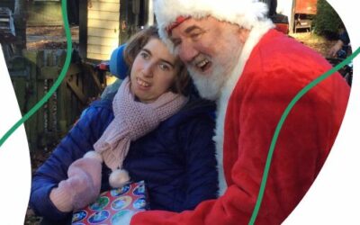 Santa Claus Visited Ingfield Manor School in December 